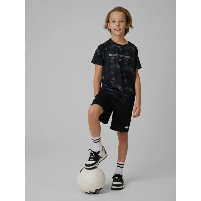 Schnelltrocknende Sportshorts für Jungen 4F 4FJRSS26TFSHM1693-20S