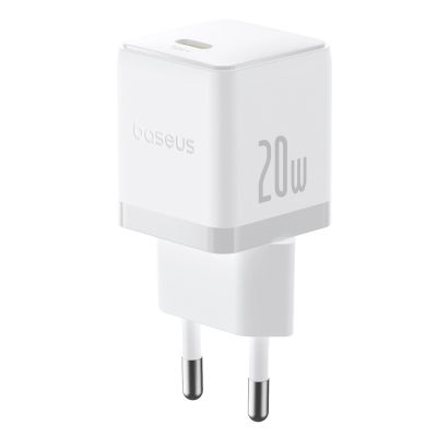 Baseus Palm 20W USB-C Wandladegerät - Weiß