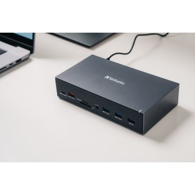 10. Verbatim CDS-17 Kabelgebundenes USB 3.2 Gen 1 (3.1 Gen 1) Typ-C-Notebook, Schwarz, Grau