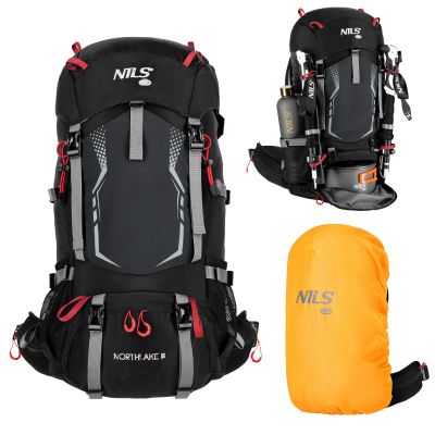 2. NC1993 NORTHLAKE SCHWARZER TOURISTENRUCKSACK 30L+10 NILS CAMP