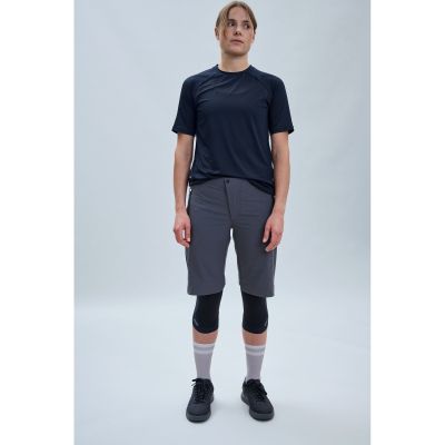 2. POC W's Essential Enduro Shorts Grau