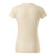 4. Basic-T-Shirt für Damen (Mandel)