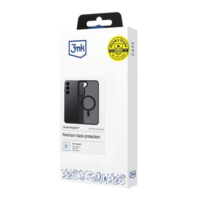 3. 3mk Smoke MagCase Hülle für Samsung Galaxy S23 5G - Schwarz