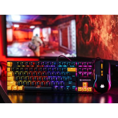 15. TRACER GAMEZONE TASTATUR + MAUS-SET HORNET87 USB