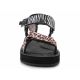 2. D. Franklin Forest High Strips Animal Print W Sandalen DFSH404002-ABLA
