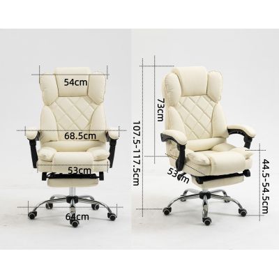 20. Activejet Bürostuhl YK7416 beige