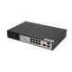 2. Extralink VICTOR | PoE-Switch | 8x Gigabit PoE/PoE+, 2x SFP, 1x Konsolenanschluss, 150 W, Managed
