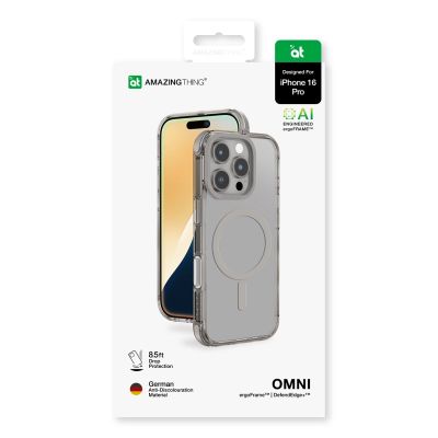 12. AmazingThing Omni Mag Case für iPhone 16 Pro - Grau