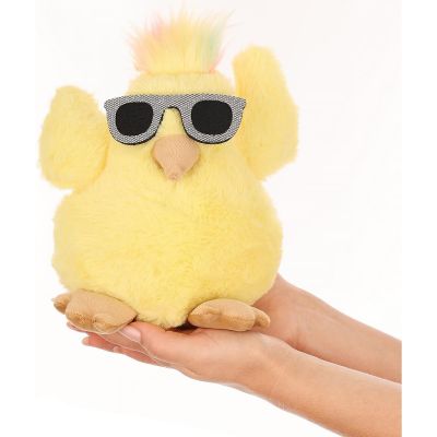 17. Huhn mit Brille, 19 cm, Frühlingsdekoration