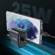 10. Ugreen USB Type C Ladegerät 25W Power Delivery + USB Type C Kabel 2m schwarz (50581)
