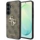 Guess Leder-Schutzhülle mit Metalllogo für Samsung Galaxy S26 FE – Braun