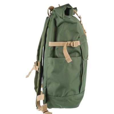 4. JanSport Hatchet Rolltop-Rucksack EK0A5BLG2T3 Grün One size