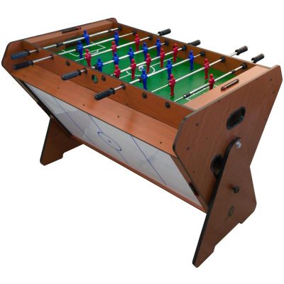 3. 3-in-1-Drehspieltisch: Billard, Tischfußball, mit Luftanschluss, 121 x 89 x 84,5 cm