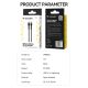 5. Wozinsky WNBCL1 Lightning / USB-C PD 30W Kabel 1 m - Schwarz
