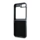 7. Guess Leder 4G Metall-Logo-Hülle für Samsung Galaxy Z Flip 6 – Rosa