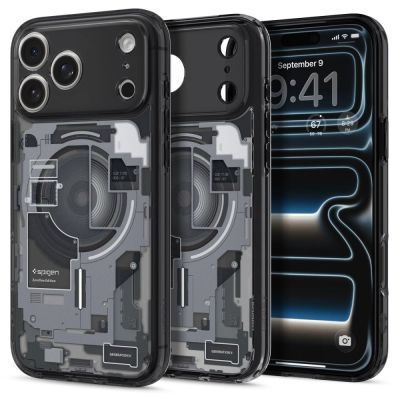 2. Spigen Ultra Hybrid MagSafe Case für iPhone 17 Pro Zero One - Schwarz