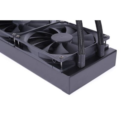 6. Alphacool T38 Prozessor-Flüssigkeitskühlungsset 12 cm Schwarz