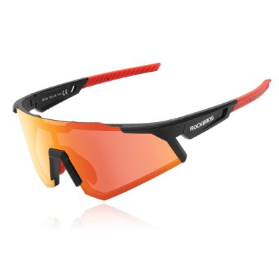 Rockbros SP291 polarisierte Sportbrille schwarz