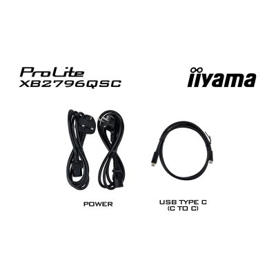 30. iiyama ProLite XB2796QSC-B1 Computermonitor 68,6 cm (27") 2560 x 1440 px Quad HD LED Schwarz