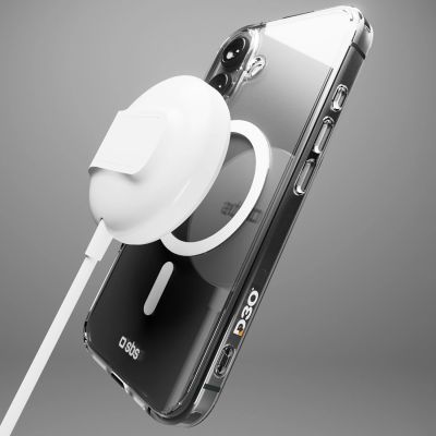 10. SBS Extreme Mag D3O MagSafe Hülle für iPhone 16 – transparent