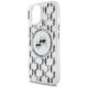 6. Karl Lagerfeld IML Monogram Karl & Choupette Head MagSafe-Hülle für iPhone 15 – transparent