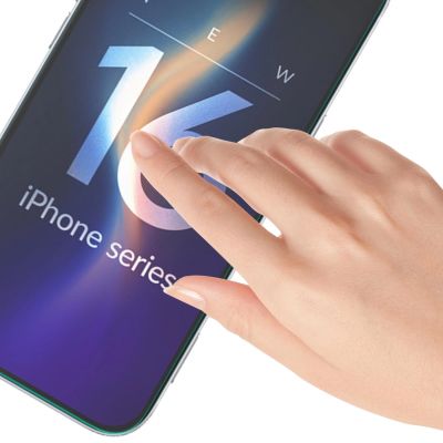 25. 3mk Silky Matt Pro matte Schutzfolie für iPhone 16 Pro