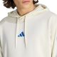 4. adidas Essentials Herren-Hoodie mit 3 Streifen aus French Terry, Creme, KD4901