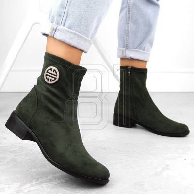 3. Jezzi W Suede Ankle Boots ASA198-28 JEZ432B