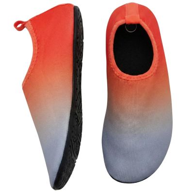 7. Neopren-Wasserschuhe für Herren, Grau/Orange, XQMAX, Größe 45