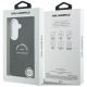8. Karl Lagerfeld MagSafe Hülle mit geprägtem Ring und RSG-Logo für Samsung Galaxy S26 – Schwarz