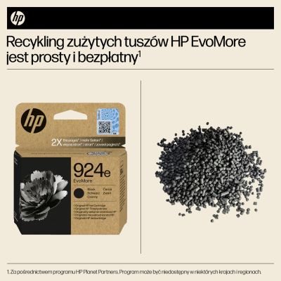 23. HP Original Schwarze Tinte 924e EvoMore