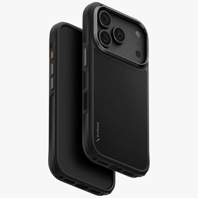 Uniq Keva Magclick Ladehülle für iPhone 18 Pro / 17 Pro – Schwarz