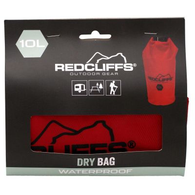 9. REDCLIFFS 10L WASSERDICHTE TASCHE ROT