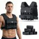 11. 20 kg schwere Trainingsweste mit Seilzügen W20B | DBX Bushido