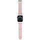2. Karl Lagerfeld 3D Rubber Karl&Choupette Heads Armband für Apple Watch 42/44/45/49 mm – Rosa