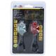 5. Dunlop LED Fahrradlicht-Set, vorne und hinten, 2053141