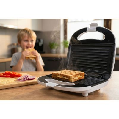 9. Esperanza Panini TKT004W Sandwichmaker (700W; weiß)