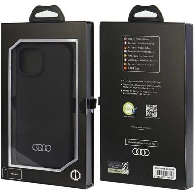 7. Audi Silikonhülle für iPhone 15 - schwarz