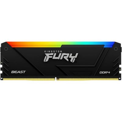 9. Kingston Technology FURY Beast RGB 8GB Speichermodul 1 x 8GB DDR4 3200MT/s