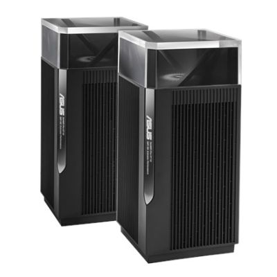 7. Asus ZenWiFi Pro ET12 2er-Pack Schwarzes Mesh-System