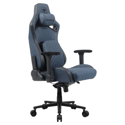 5. COUGAR CGR-DSF-BUB Universeller Gaming-Stuhl Gepolsterter Sitz Marineblau
