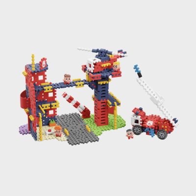 8. Marioinex Mini-Waffelbausteine – Stadt: Feuerwehrwache, 280 Teile
