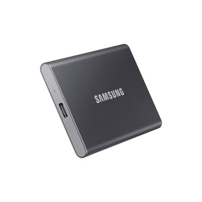 7. Externe SSD-Festplatte Samsung T7 (1 TB; USB 3.2; Grau; MU-PC1T0T/WW)