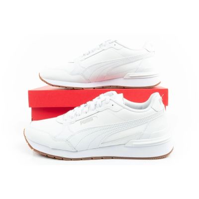 10. Puma ST Runner v4 Sportschuhe Sneakers Herren weiß Leder modisch