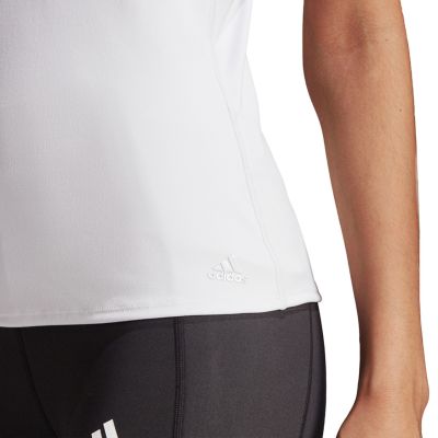 14. adidas Studio Slim Strappy Back Tank Top W HE3141