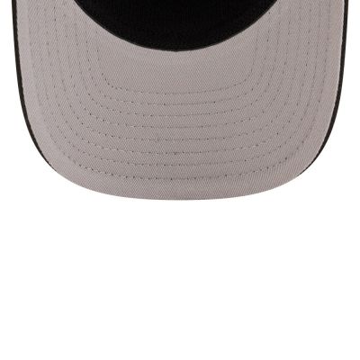 7. New Era 9SEVENTY San Antonio Spurs NBA Team Schwarze Stretch-Snapback-Kappe - 60755445