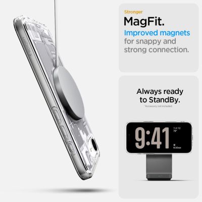 14. Spigen Ultra Hybrid MagSafe Hülle für iPhone 16e / 17e Zero One – Weiß