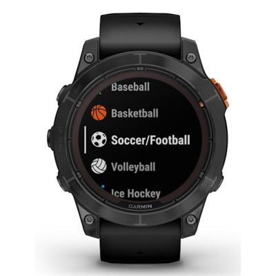 26. Garmin Fenix 7 Pro Solar Edition Schiefergrau/Schwarzes Band Sportuhr