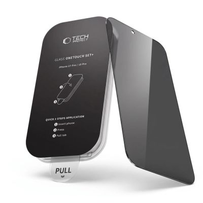 3. Tech-Protect OneTouch Set Spy+ 2er-Pack Sichtschutzglas für iPhone 18 Pro Max