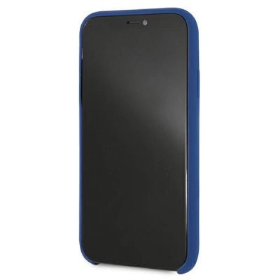 6. BMW Silikon M Collection iPhone Xr Hülle - Blau